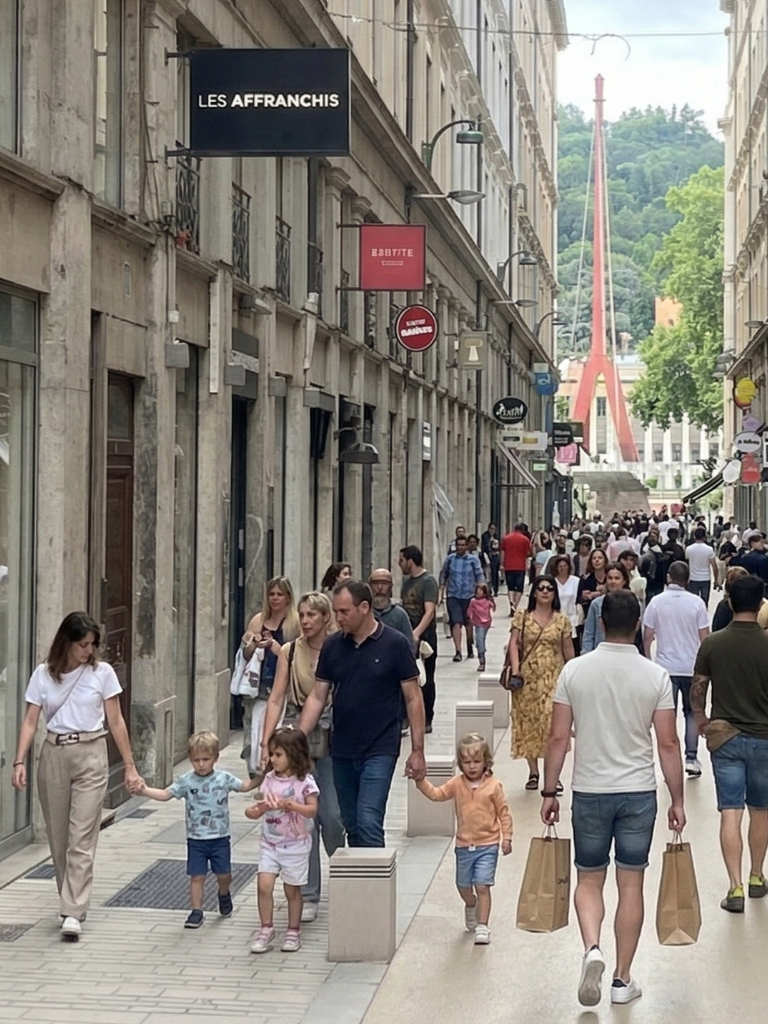 Rue de l'ancienne préfecture à Lyon